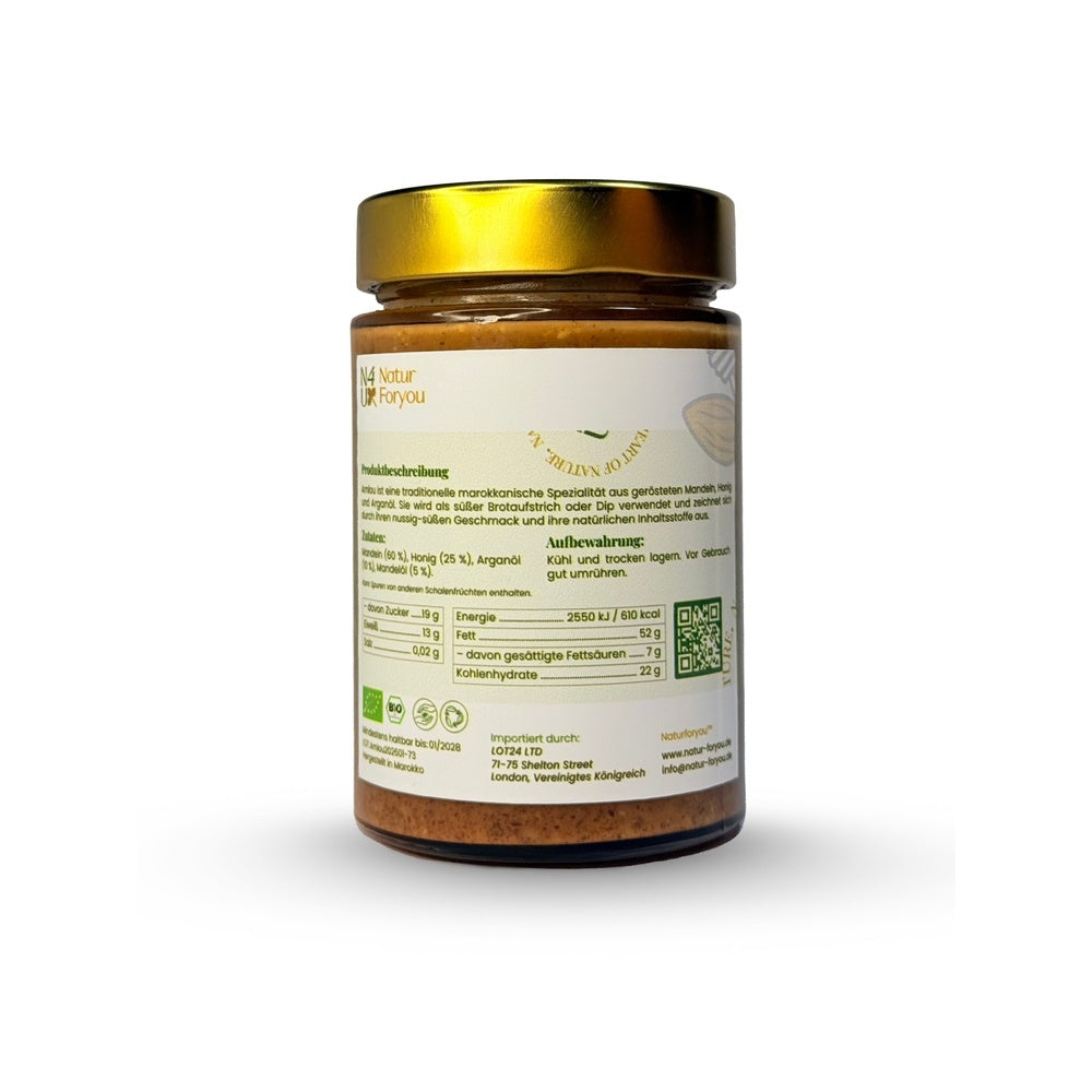 Marokkanisches Amlou – Argan, Mandeln & Honig | 412 g