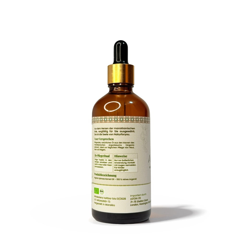 Reines Arganöl 100 ml – Kaltgepresst | 100 % natürlich